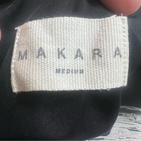 Makara Wear Luna Long Sleeve Swimsuit High Neck One Piece Black size Medium - Picture 8 of 15